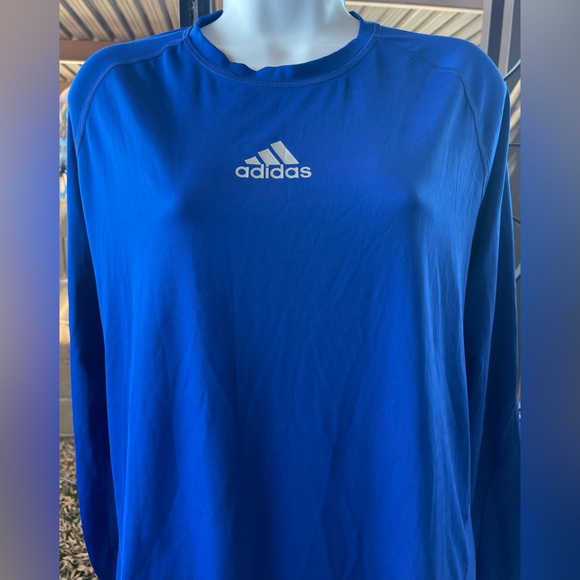 Adidas Unisex Alphaskin Aeroready Breathable Long Sleeve Seamless Active Top XL - Picture 2 of 16